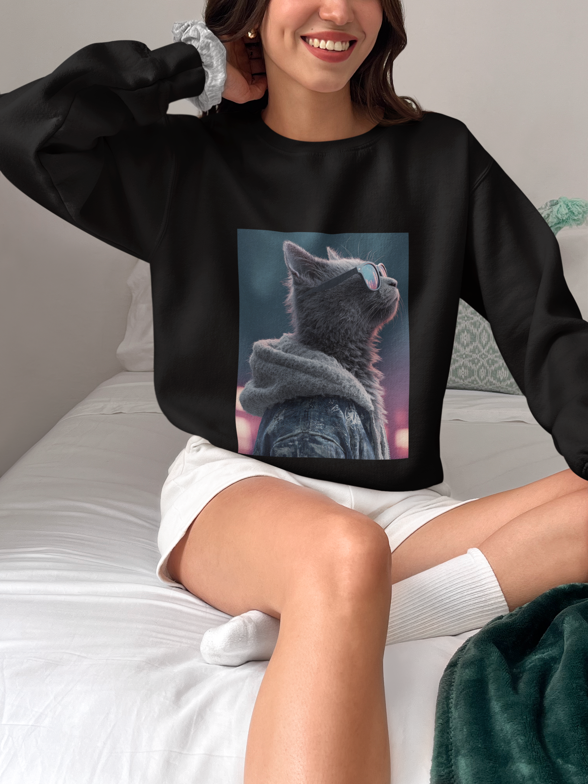 Unisex Heavy Blend™ Crewneck Sweatshirt - Creative - GCat - 0004