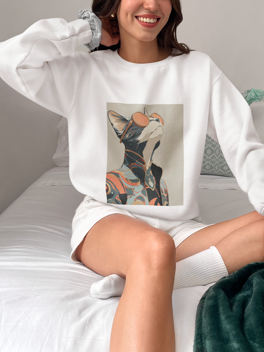 Unisex Heavy Blend™ Crewneck Sweatshirt - Creative - GCat - 0005