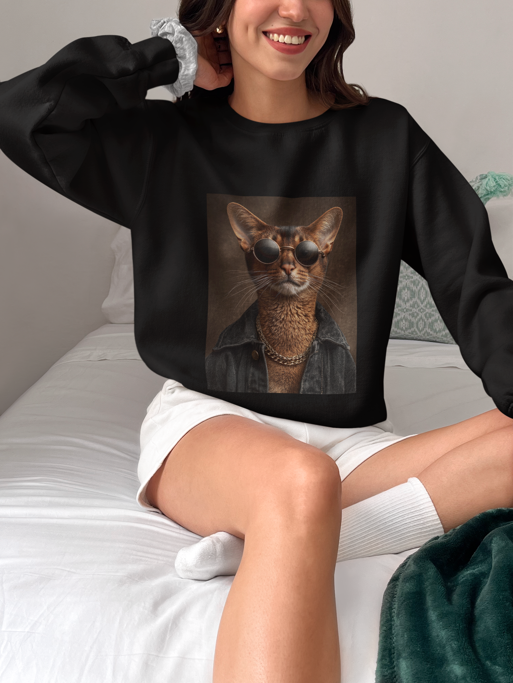 Unisex Heavy Blend™ Crewneck Sweatshirt - Creative - GCat - 0009
