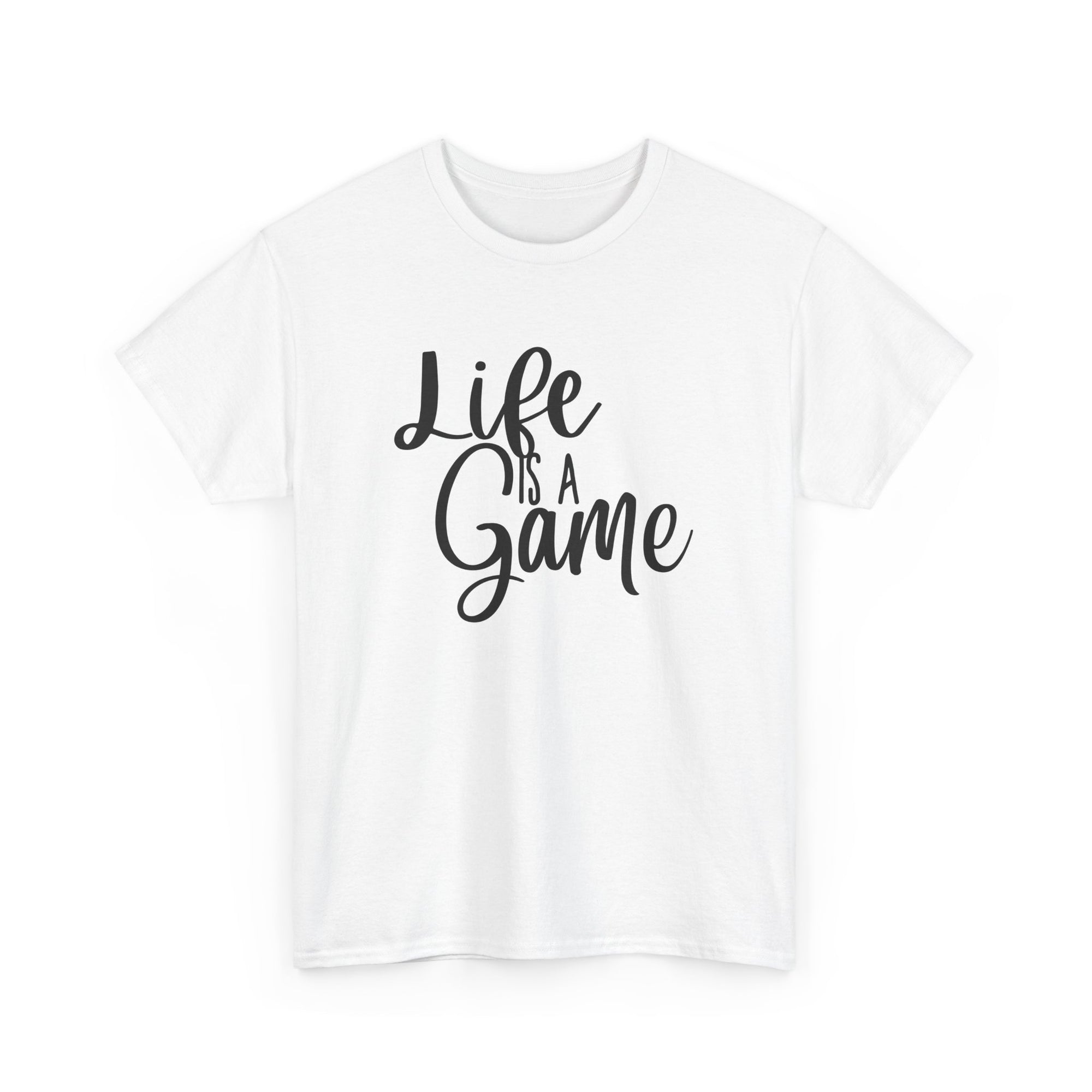 Unisex Heavy Cotton Tee - life is a game