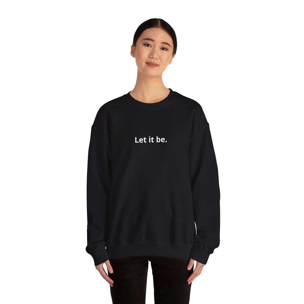 Unisex Heavy Blend™ Crewneck Sweatshirt - let it be