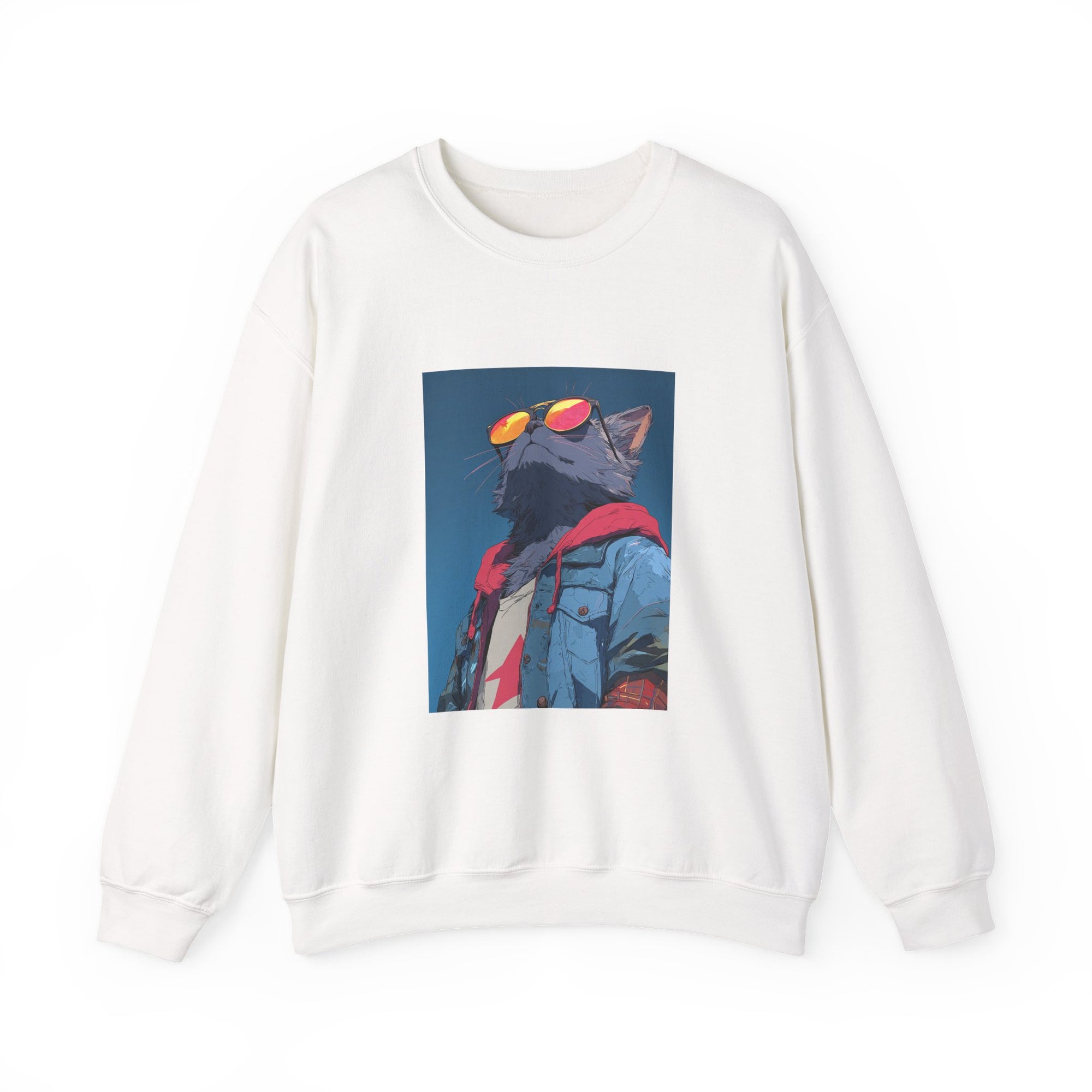 Unisex Heavy Blend™ Crewneck Sweatshirt - Creative - GCat - 0006