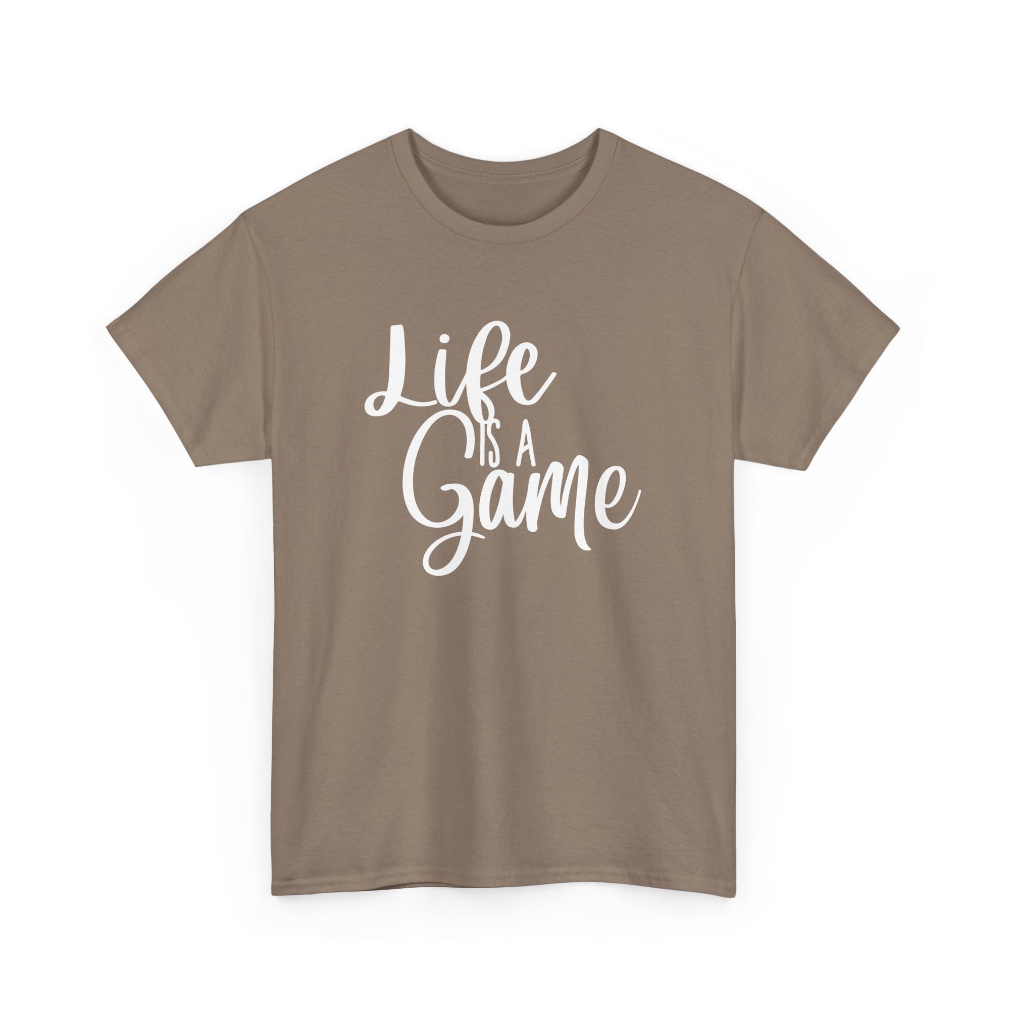 Unisex Heavy Cotton Tee - life is a game