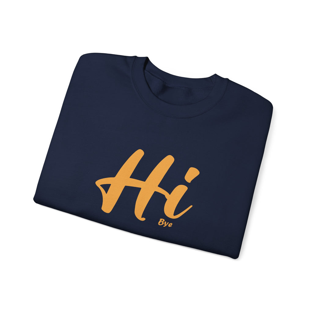 Unisex Heavy Blend™ Crewneck Sweatshirt - hi bye