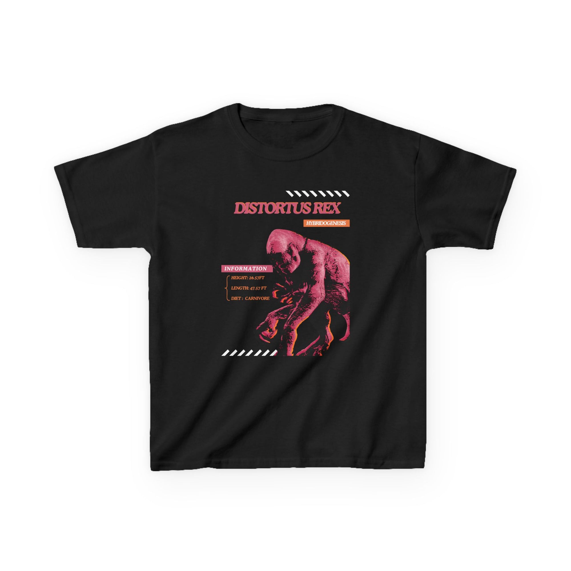 Kid Unisex Heavy Cotton Tee - Jurassic - Distortus rex