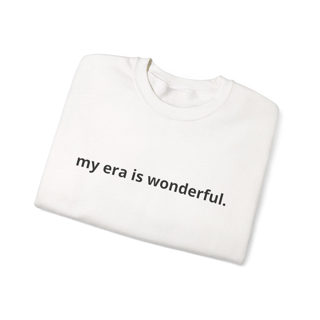 Unisex Heavy Blend™ Crewneck Sweatshirt - my era is wonderful