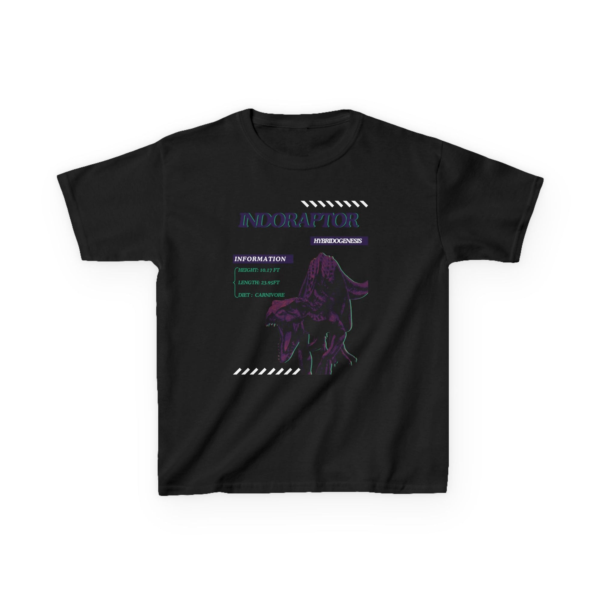 Kid Unisex Heavy Cotton Tee - Jurassic - Indoraptor