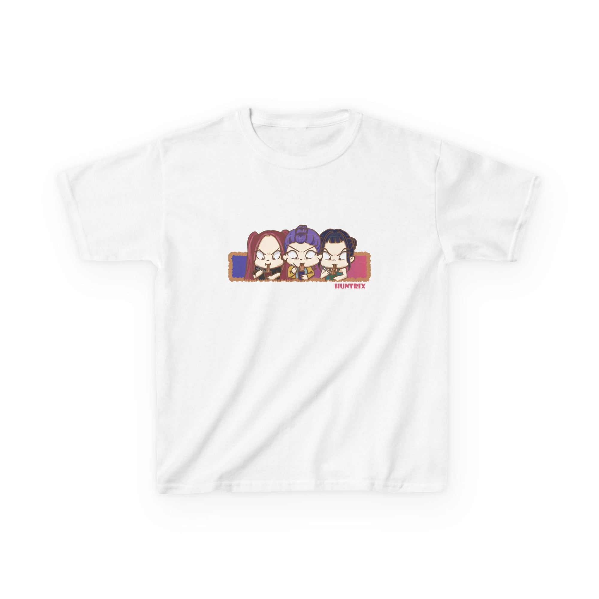 Kid Unisex Heavy Cotton Tee - Creative - KPop Demon Hunters - Huntrix