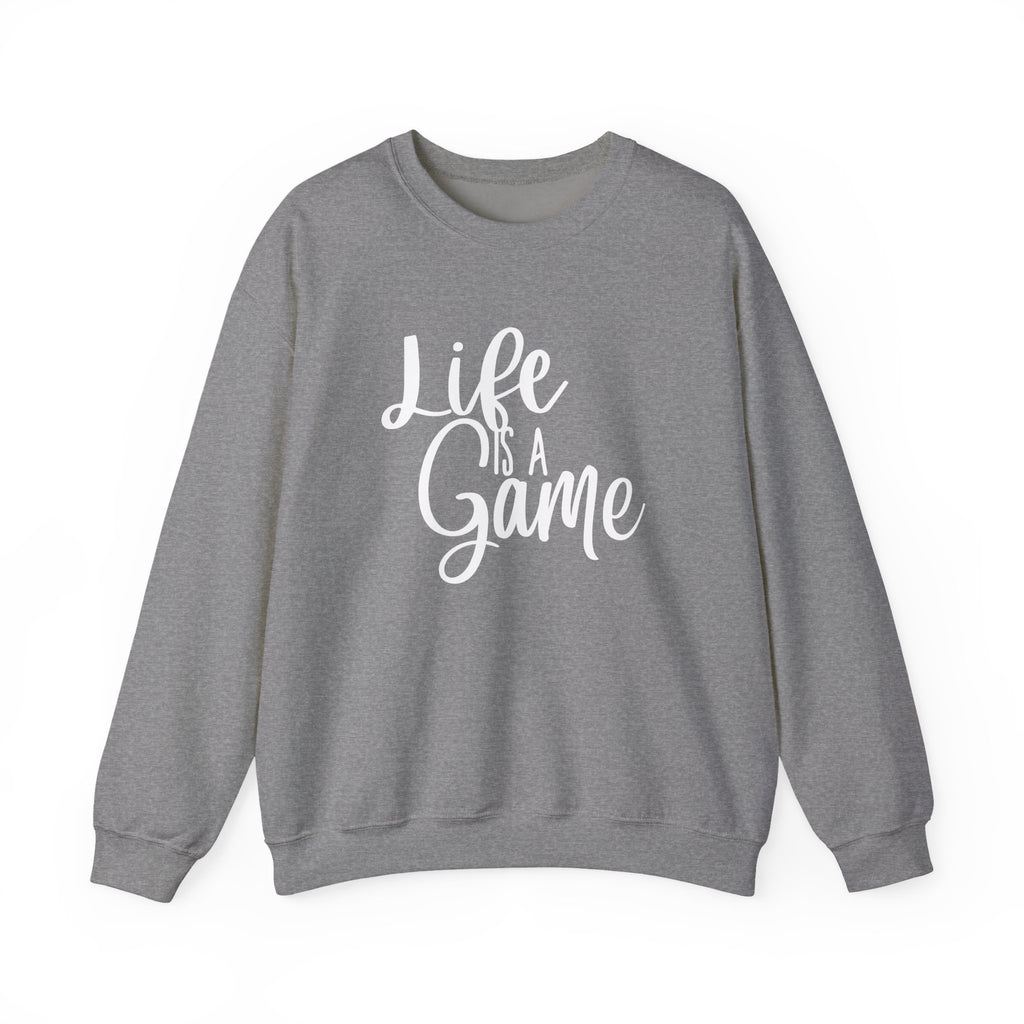 Unisex Heavy Blend™ Crewneck Sweatshirt - life is a game