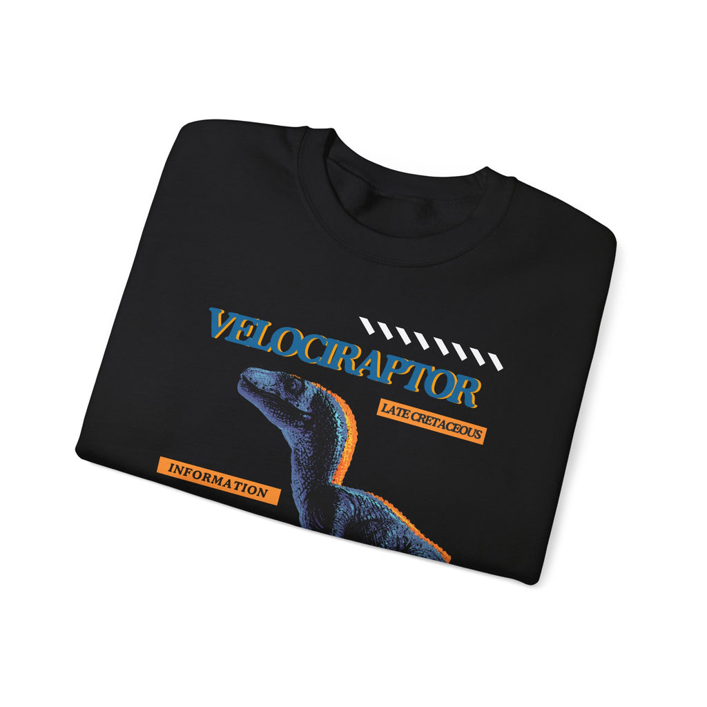 Unisex Heavy Blend™ Crewneck Sweatshirt - Jurassic - Velociraptor