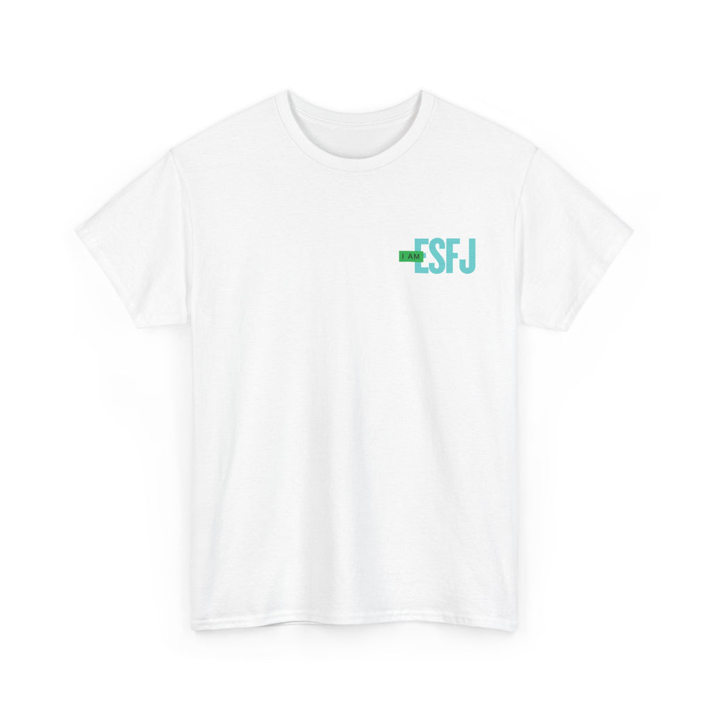 Unisex Heavy Cotton Tee - Creative Tshirt MBTI - ESFJ