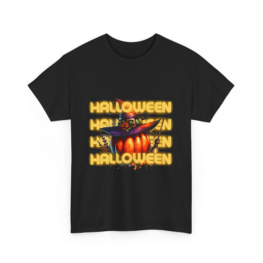 Halloween Unisex Heavy Cotton Tee - Pumkin Halloween