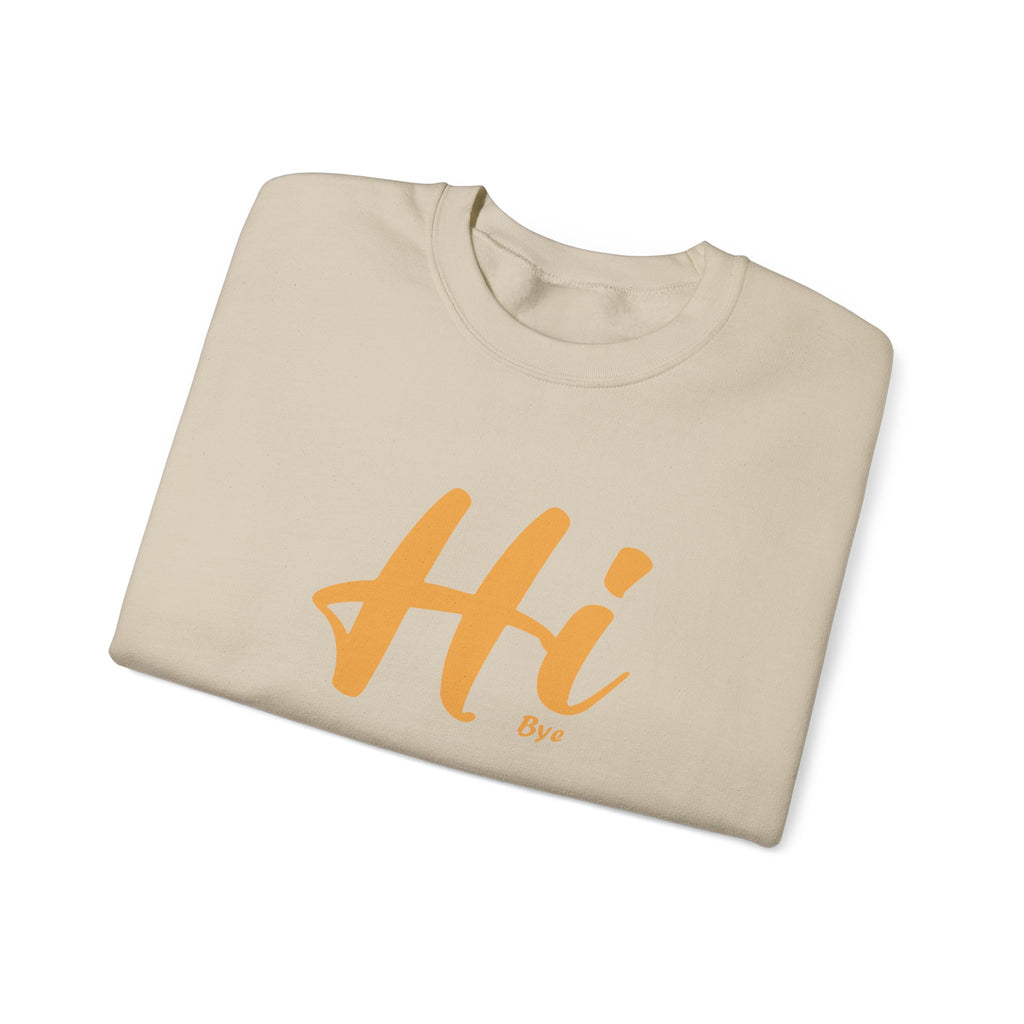 Unisex Heavy Blend™ Crewneck Sweatshirt - hi bye