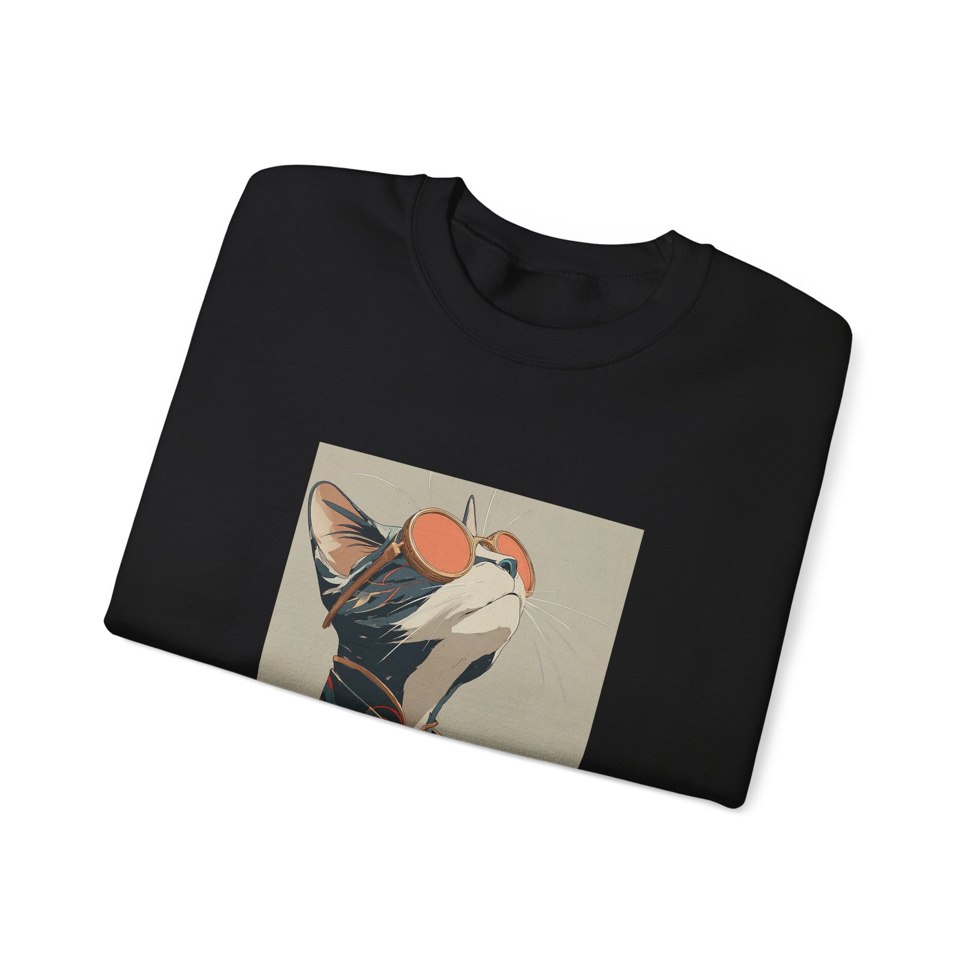 Unisex Heavy Blend™ Crewneck Sweatshirt - Creative - GCat - 0005