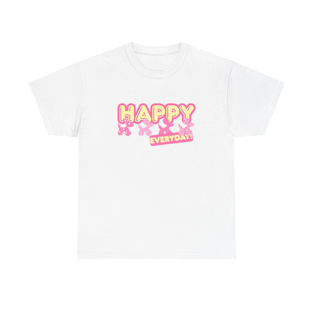 Unisex Heavy Cotton Tee - Creative Tshirt - happy every day