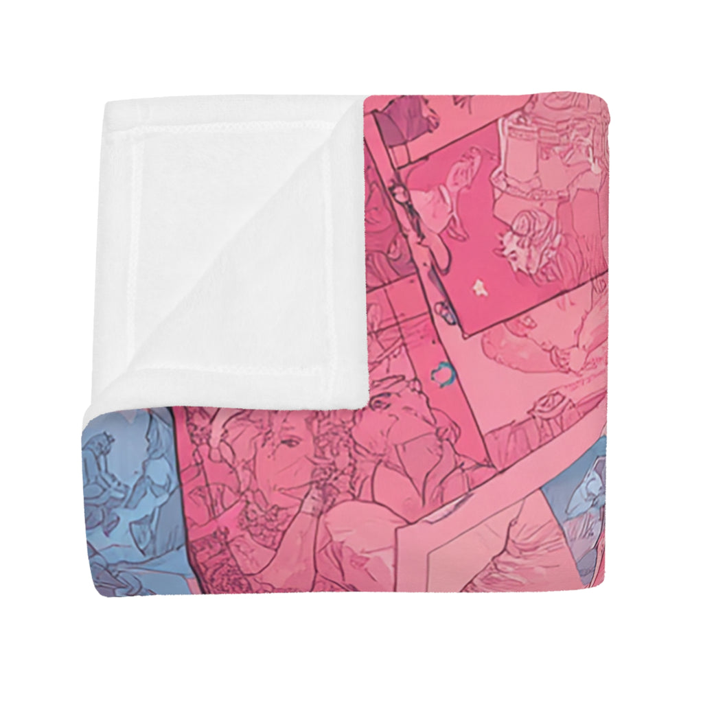 Cool Cat Fleece Blanket - Cozy Cat Lover Gift, Cat-Themed Home Decor, Stylish Pet Blankets, Quirky Gift for Cat Owners - Gcat - 0008