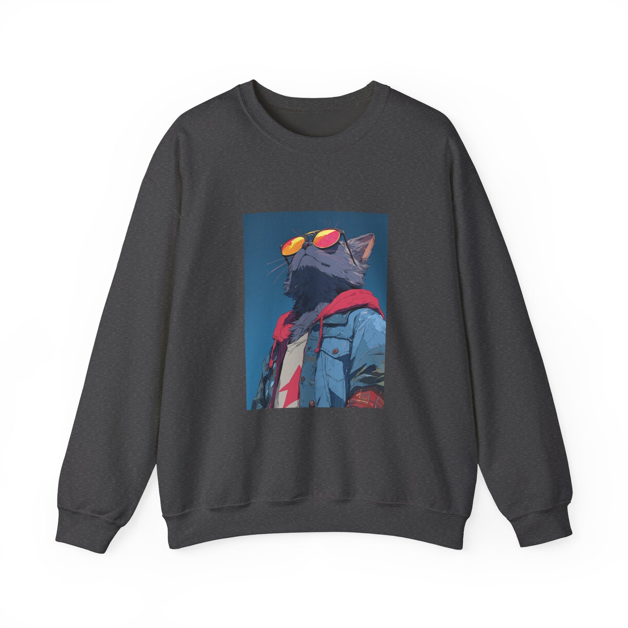 Unisex Heavy Blend™ Crewneck Sweatshirt - Creative - GCat - 0006