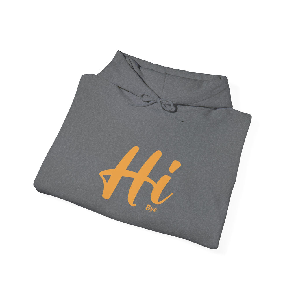 Unisex Heavy Blend™ Hooded Sweatshirt - hi bye