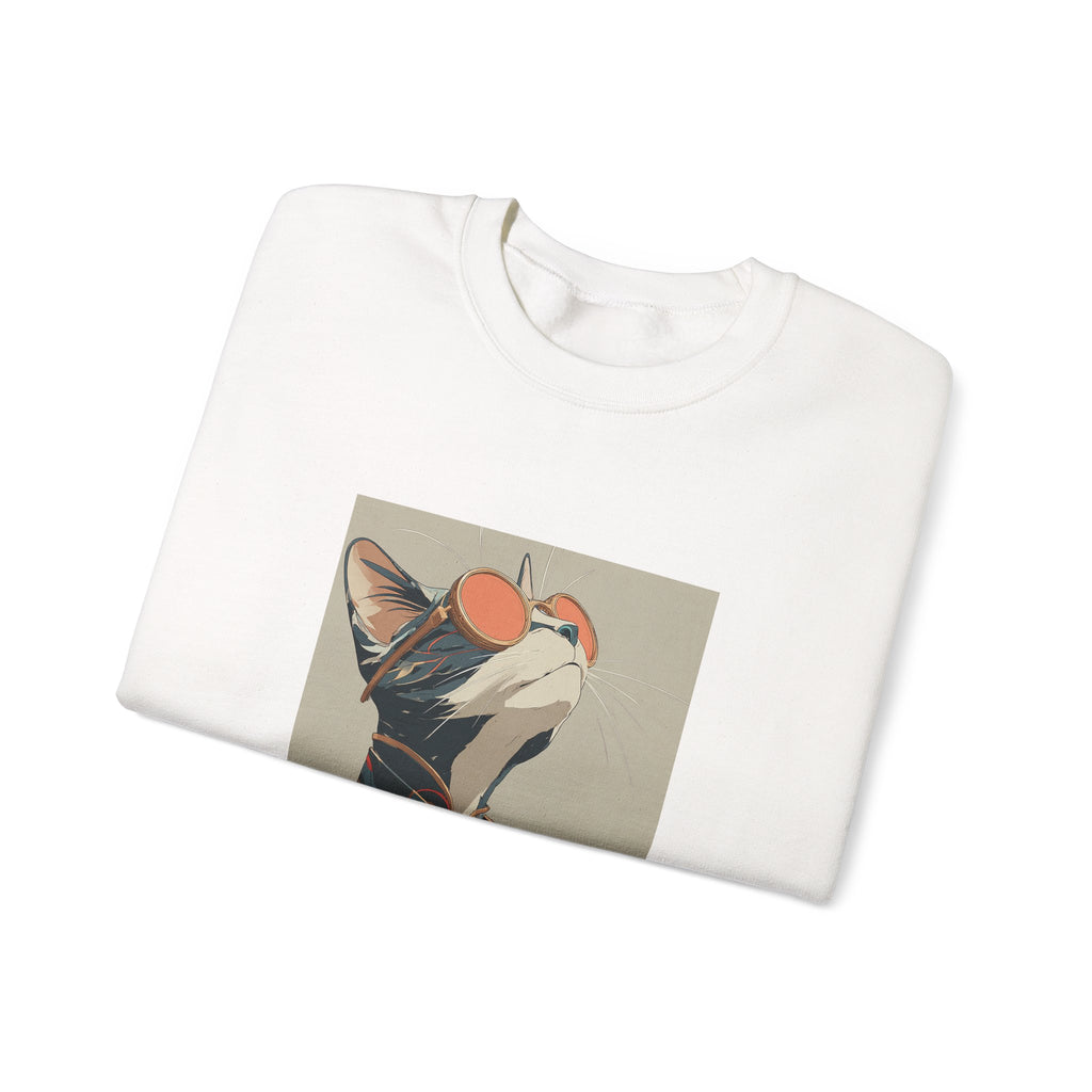 Unisex Heavy Blend™ Crewneck Sweatshirt - Creative - GCat - 0005