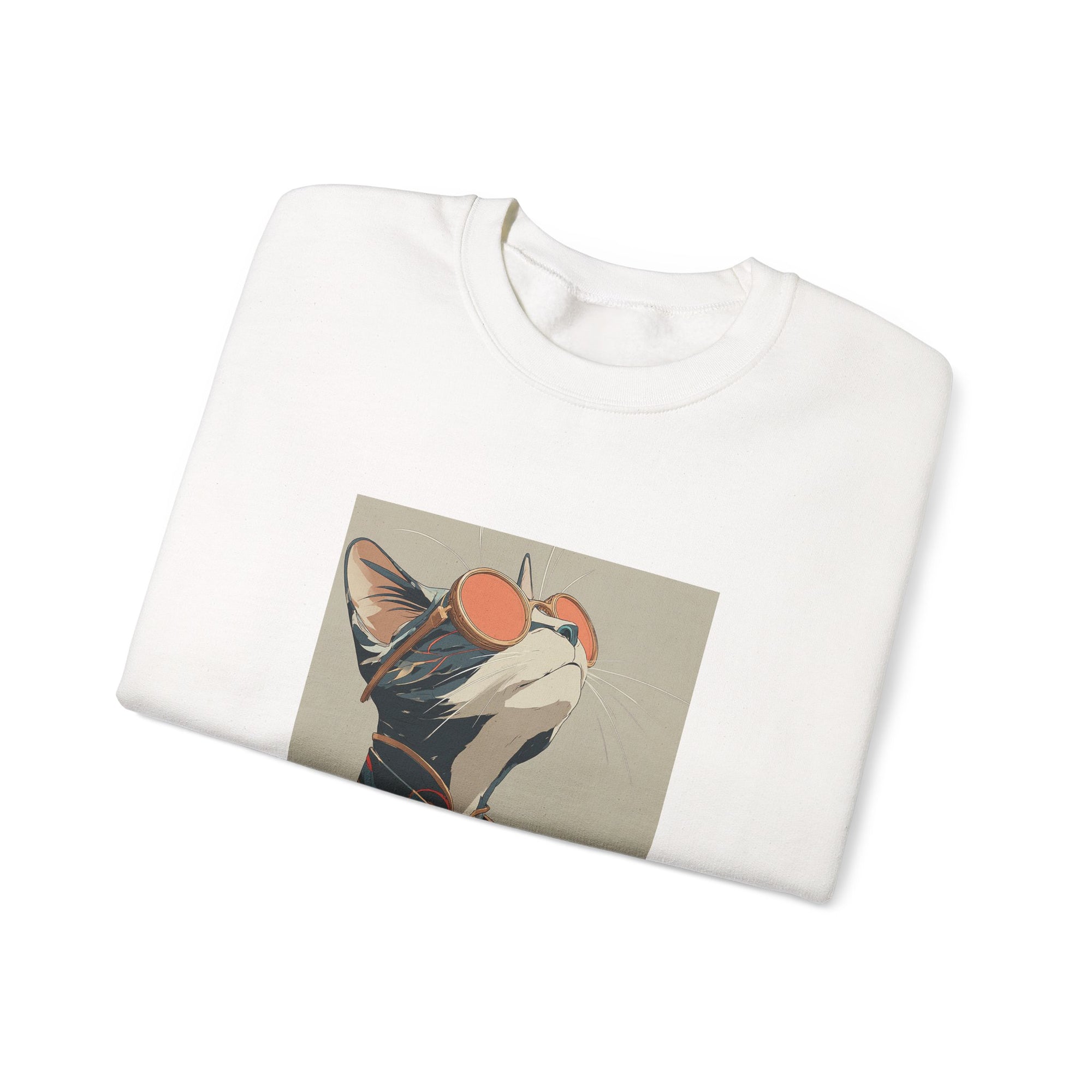 Unisex Heavy Blend™ Crewneck Sweatshirt - Creative - GCat - 0005