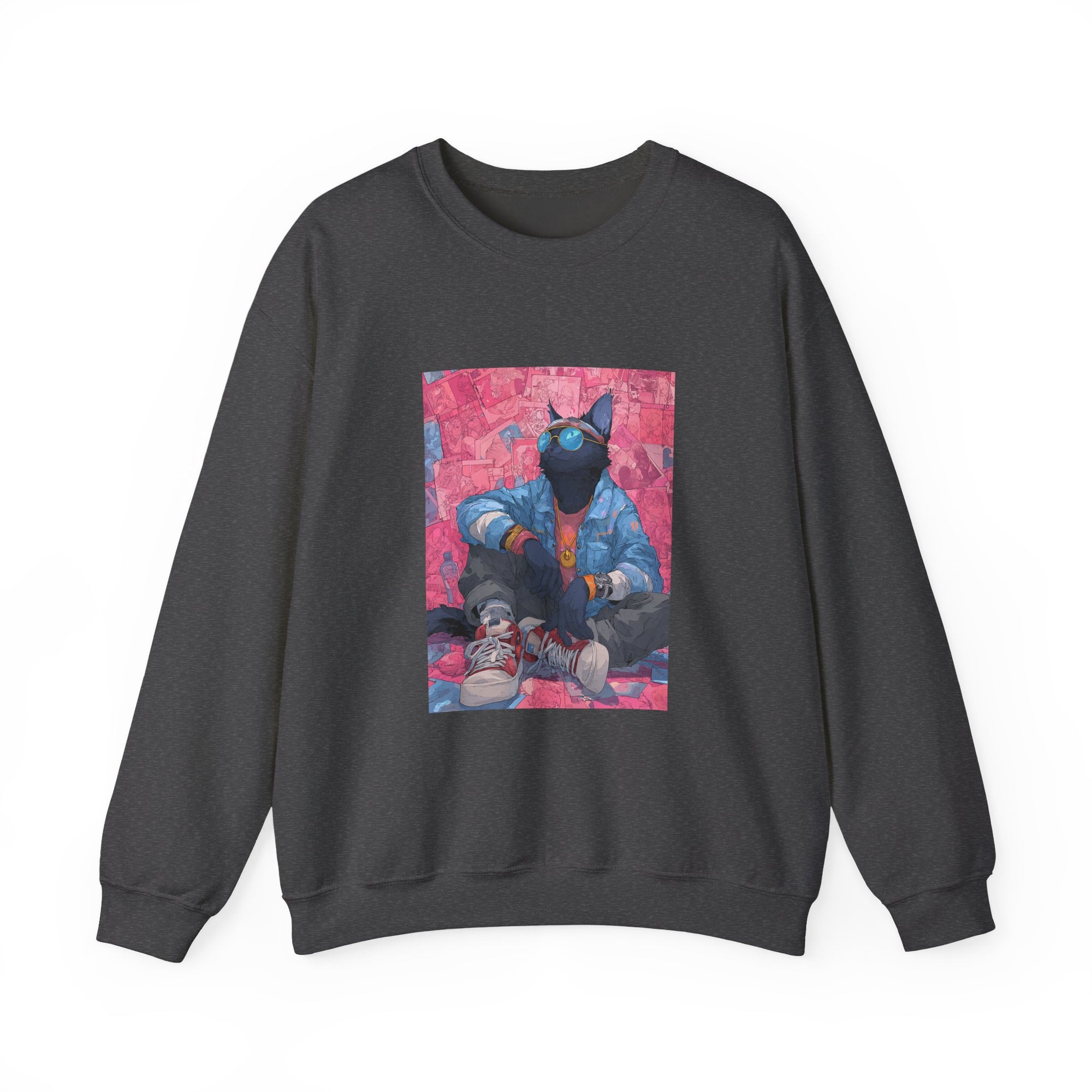 Unisex Heavy Blend™ Crewneck Sweatshirt - Creative - GCat - 0008