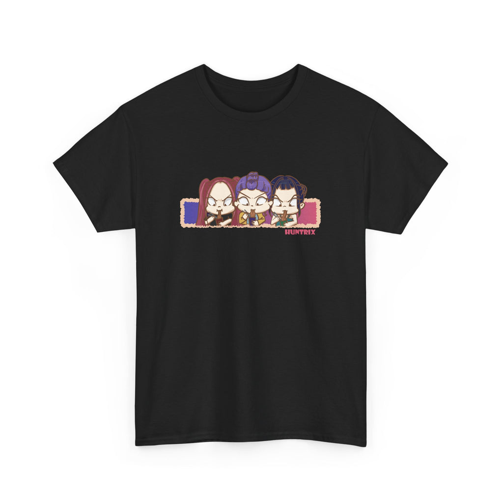 Unisex Heavy Cotton Tee - Creative - KPop Demon Hunters - Huntrix