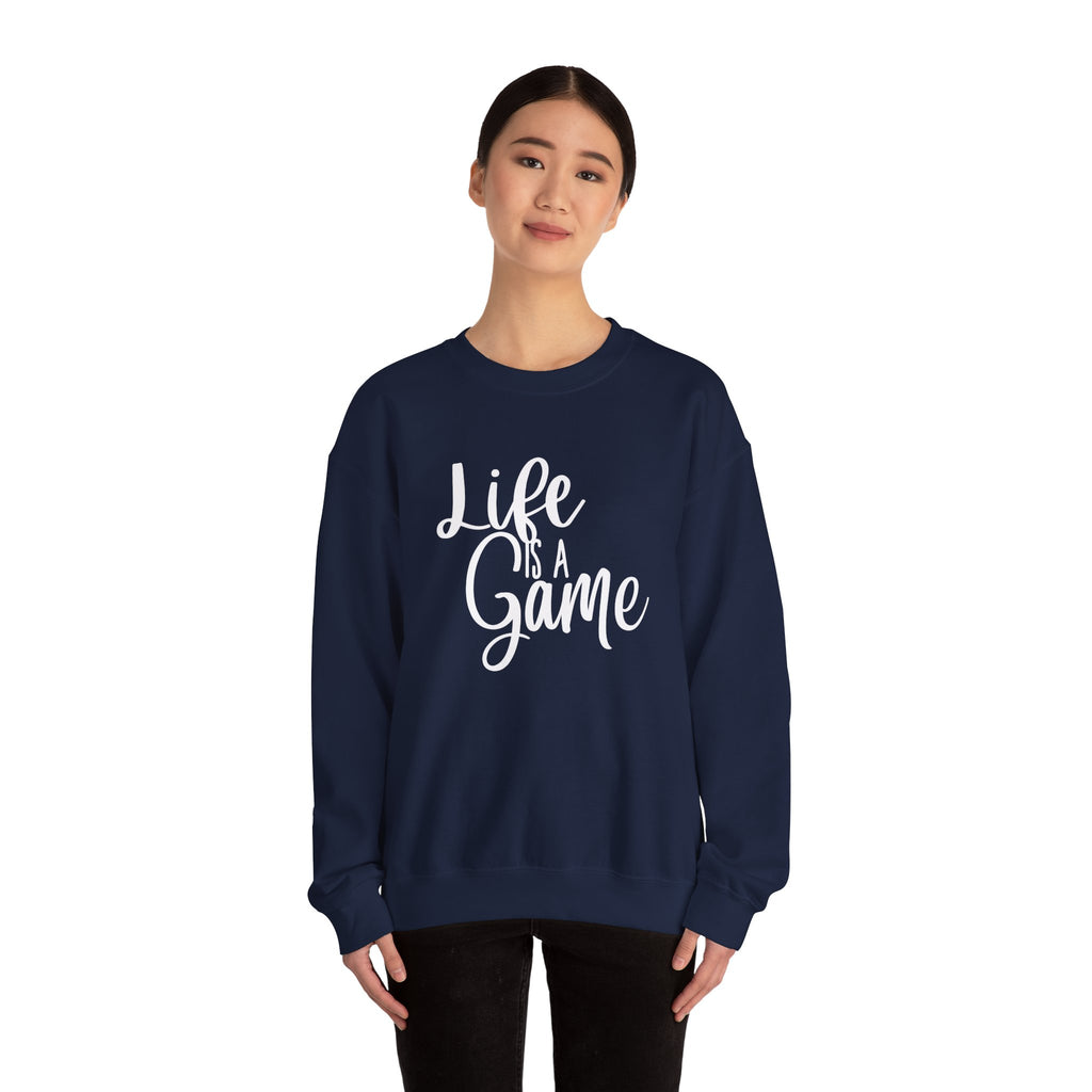 Unisex Heavy Blend™ Crewneck Sweatshirt - life is a game
