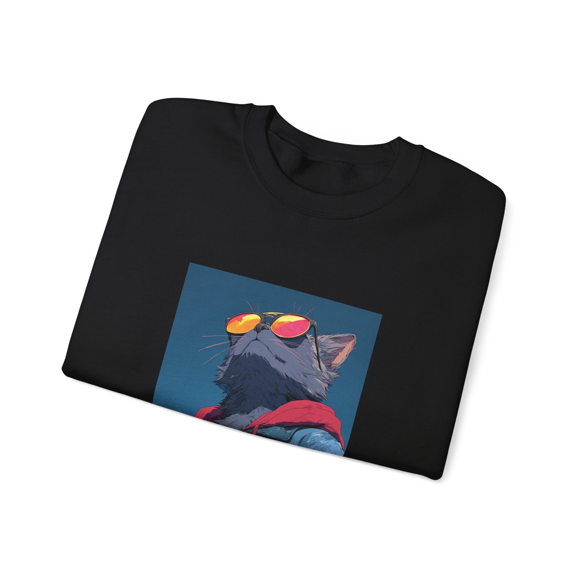 Unisex Heavy Blend™ Crewneck Sweatshirt - Creative - GCat - 0006