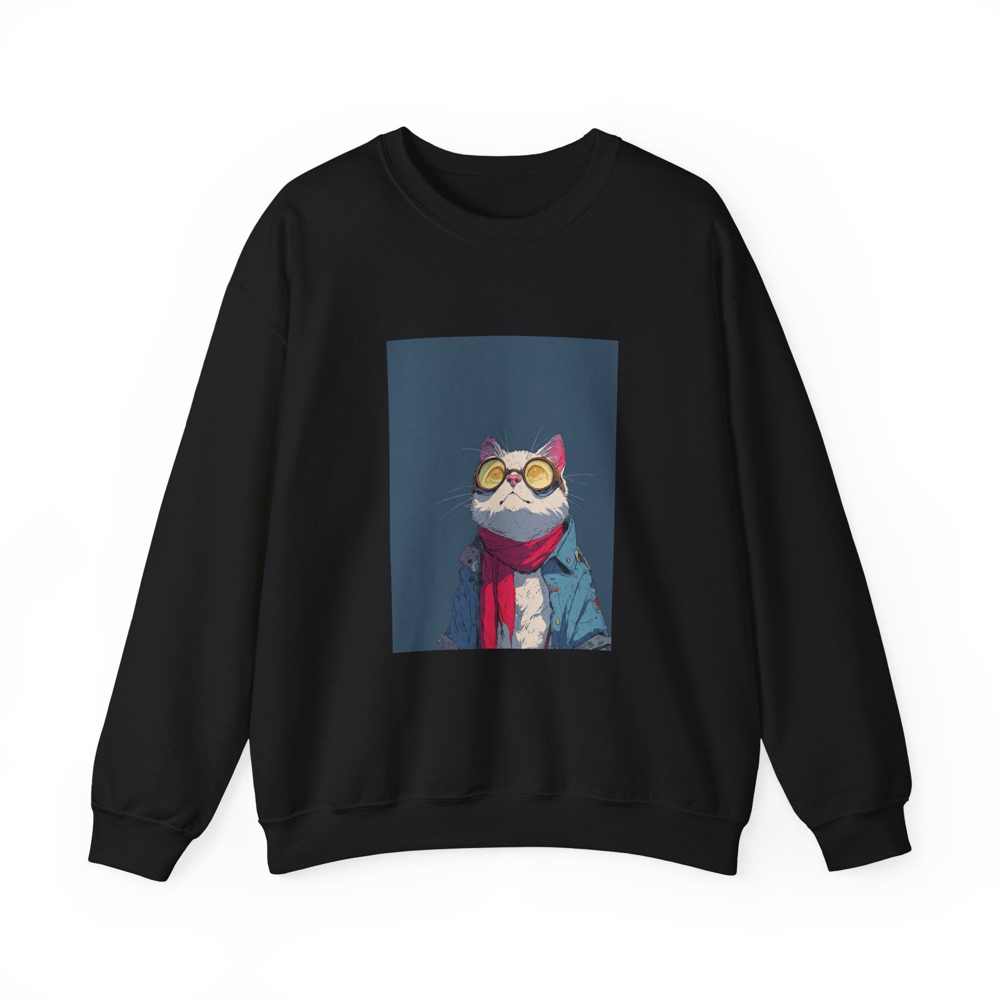Unisex Heavy Blend™ Crewneck Sweatshirt - Creative - GCat - 0007