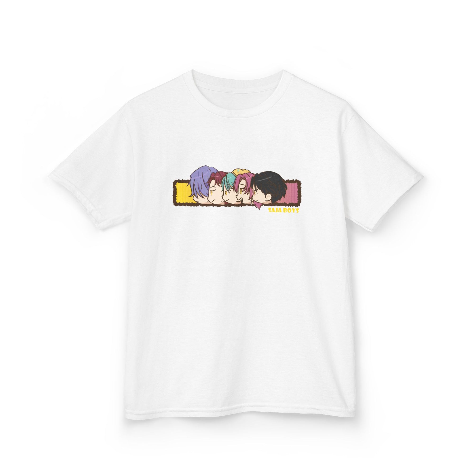 Kid Unisex Heavy Cotton Tee - Creative - KPop Demon Hunters - Saja boys