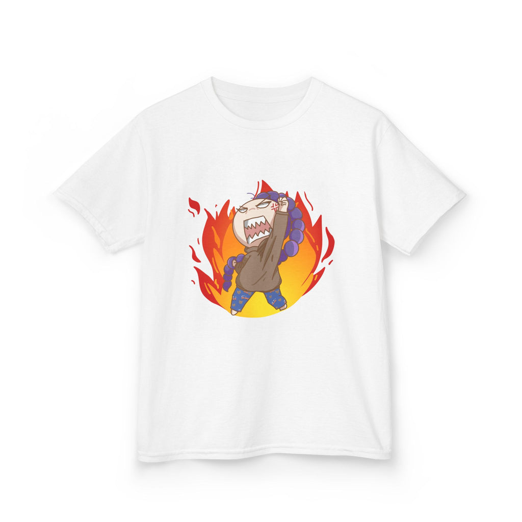 Kid Unisex Heavy Cotton Tee - Creative - KPop Demon Hunters - Huntrix - Rumi