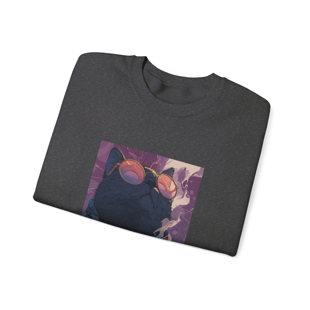 Unisex Heavy Blend™ Crewneck Sweatshirt - Creative - GCat - 0001