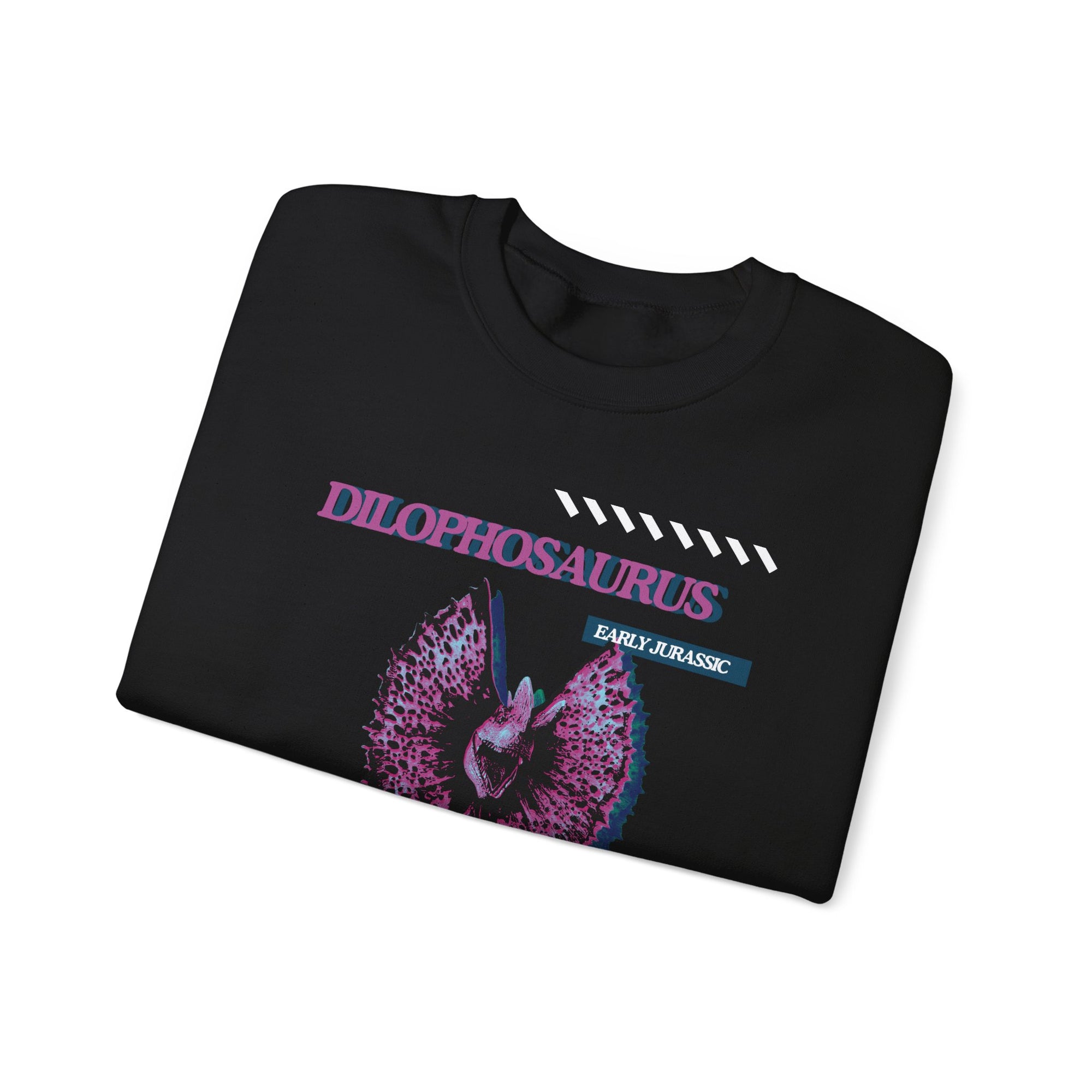 Unisex Heavy Blend™ Crewneck Sweatshirt - Jurassic - dilophosaurus