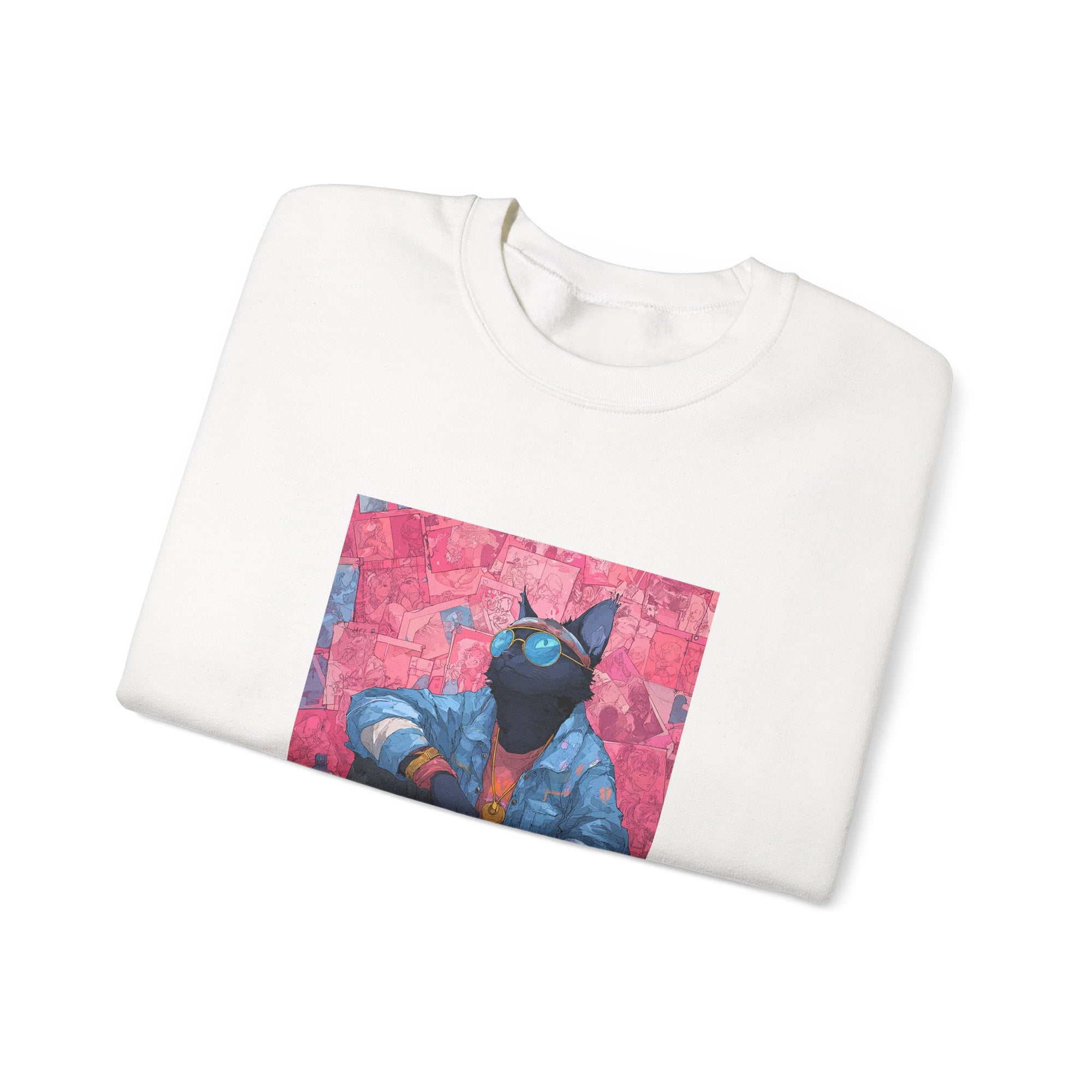 Unisex Heavy Blend™ Crewneck Sweatshirt - Creative - GCat - 0008
