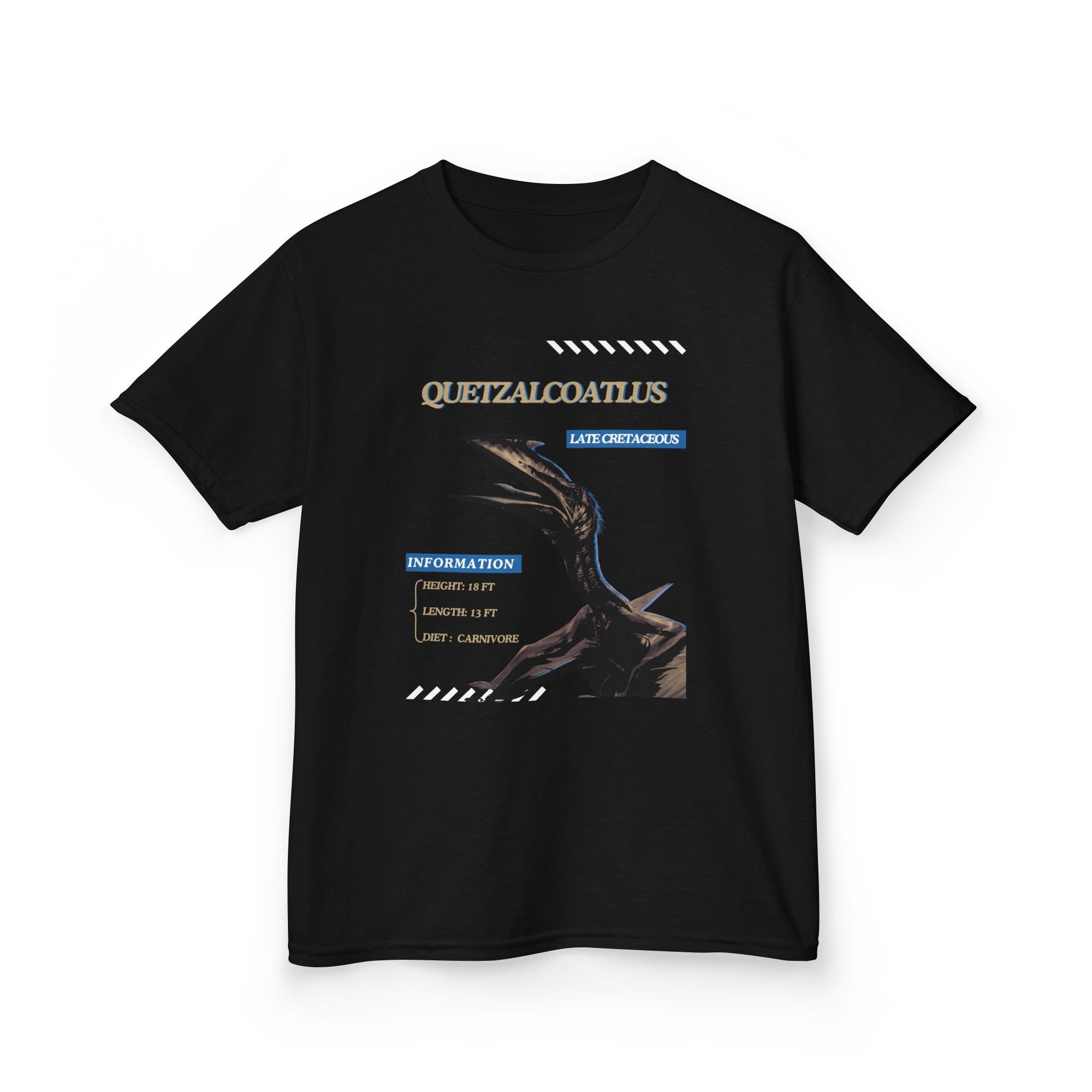 Kid Unisex Heavy Cotton Tee - Jurassic - Quetzalcoatlus