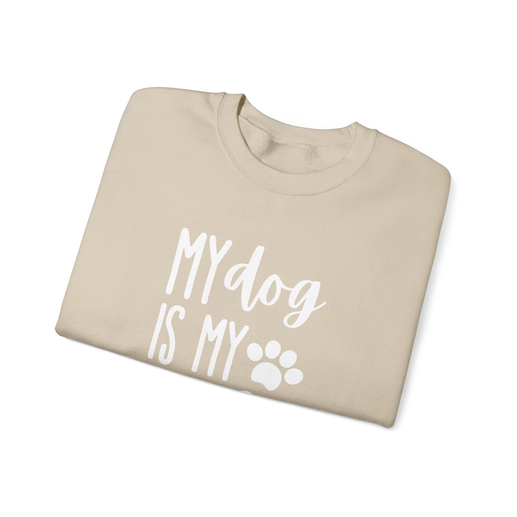 Unisex Heavy Blend™ Crewneck Sweatshirt - my dog is my life