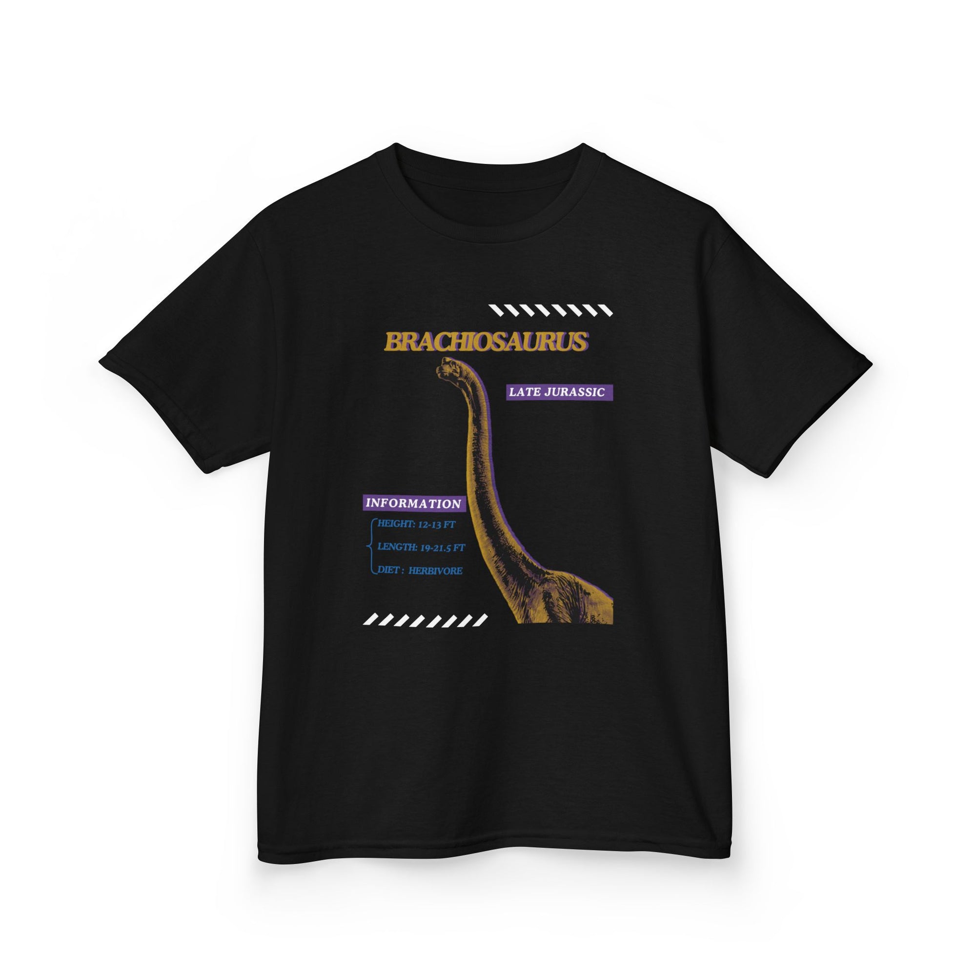 Kid Unisex Heavy Cotton Tee - Jurassic - Brachiosaurus