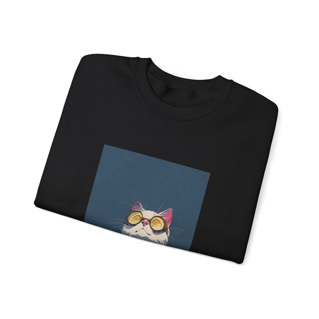 Unisex Heavy Blend™ Crewneck Sweatshirt - Creative - GCat - 0007