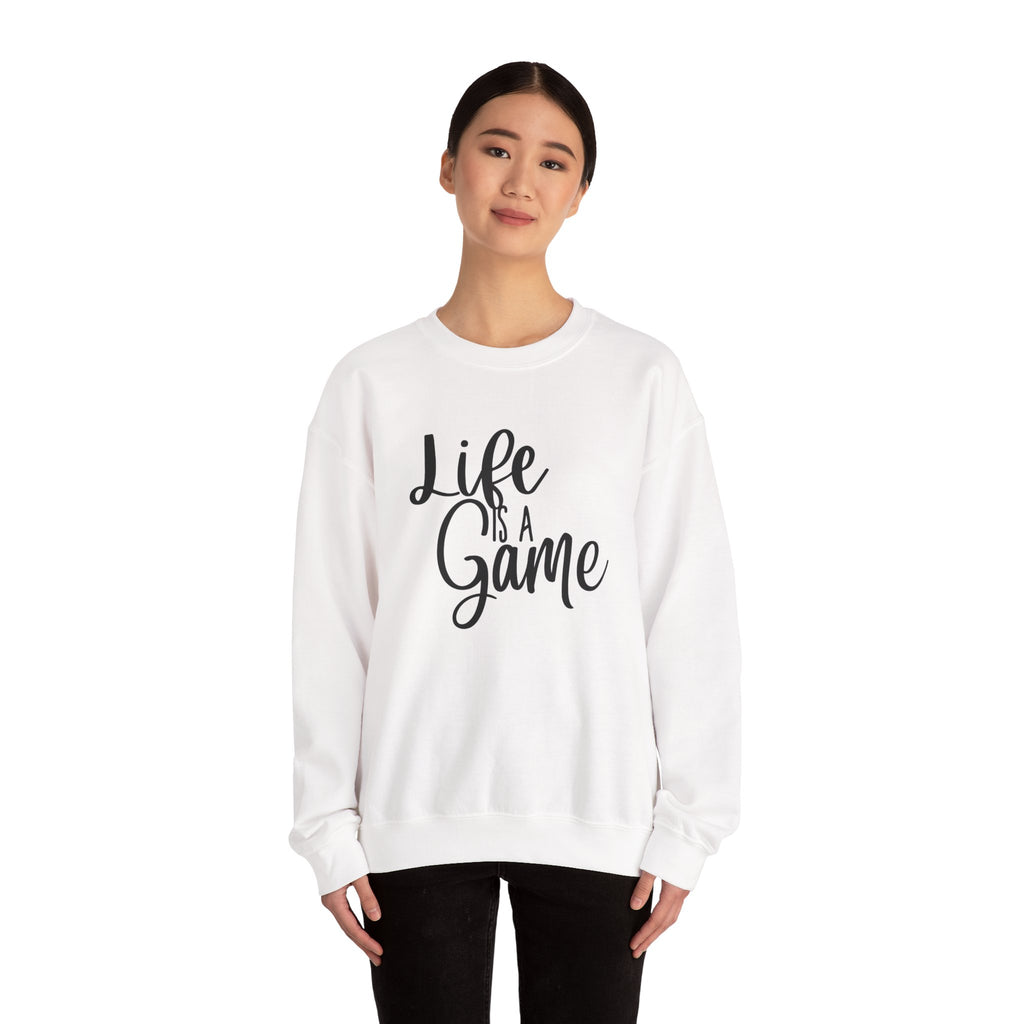 Unisex Heavy Blend™ Crewneck Sweatshirt - life is a game