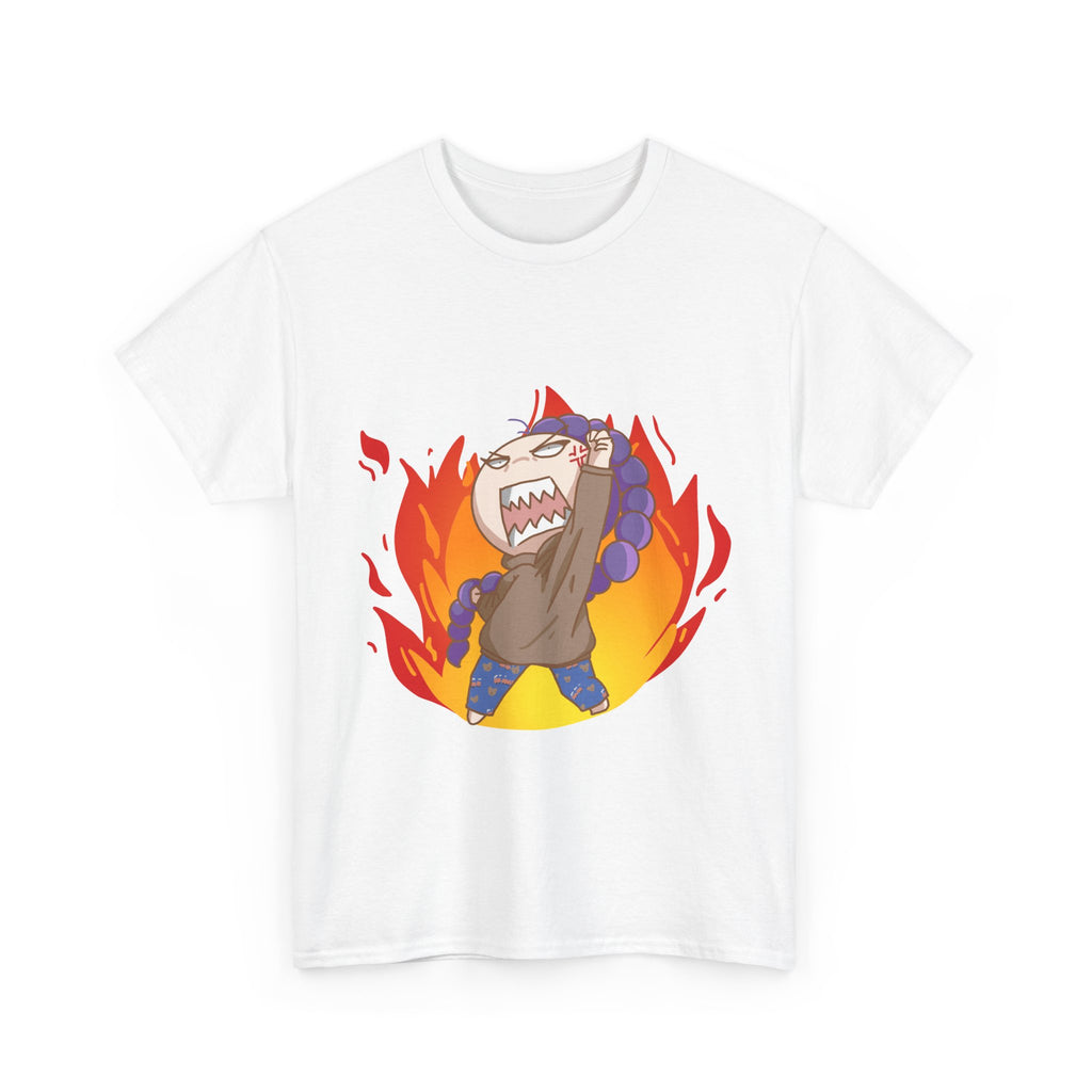 Unisex Heavy Cotton Tee - Creative - KPop Demon Hunters - Huntrix - Rumi