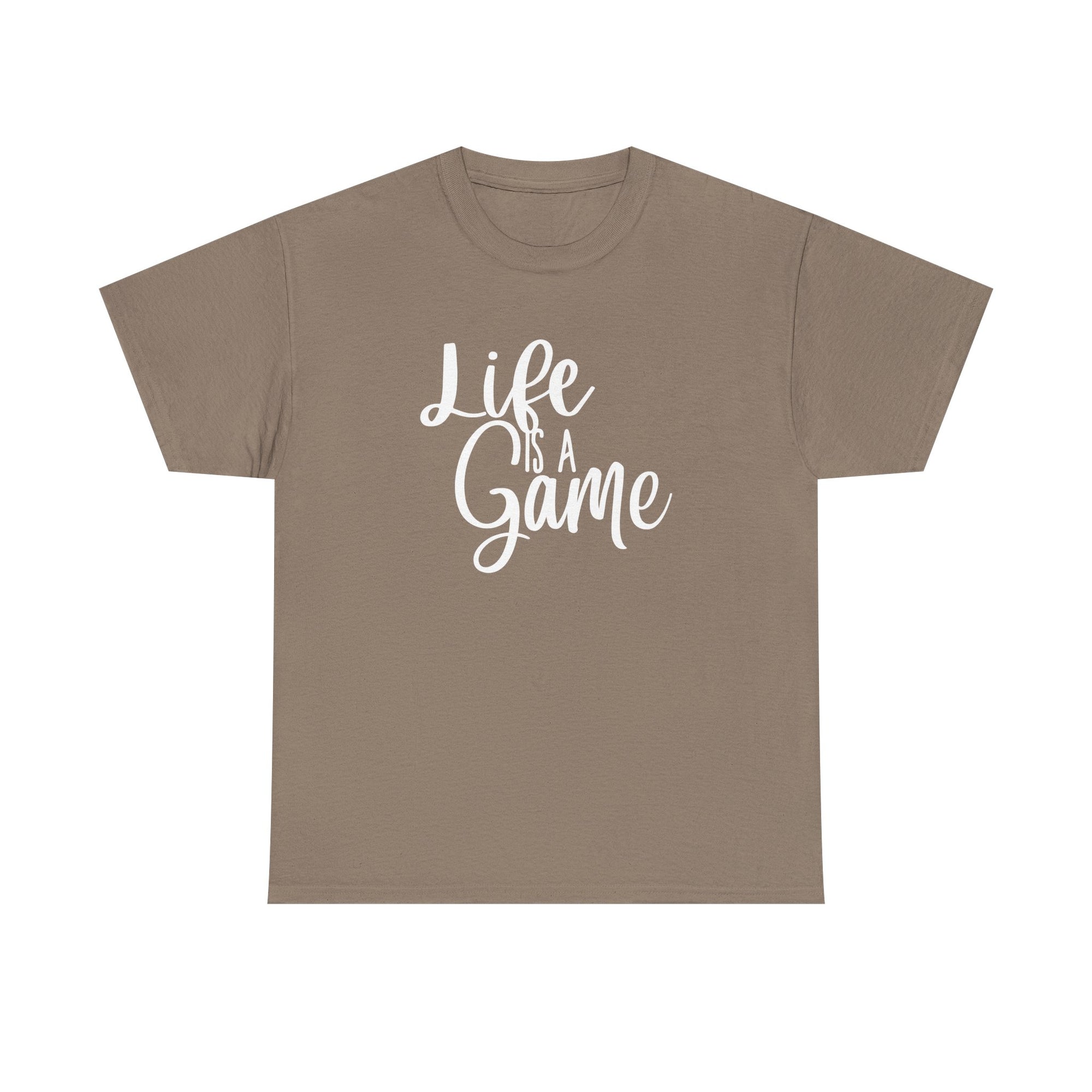 Unisex Heavy Cotton Tee - life is a game