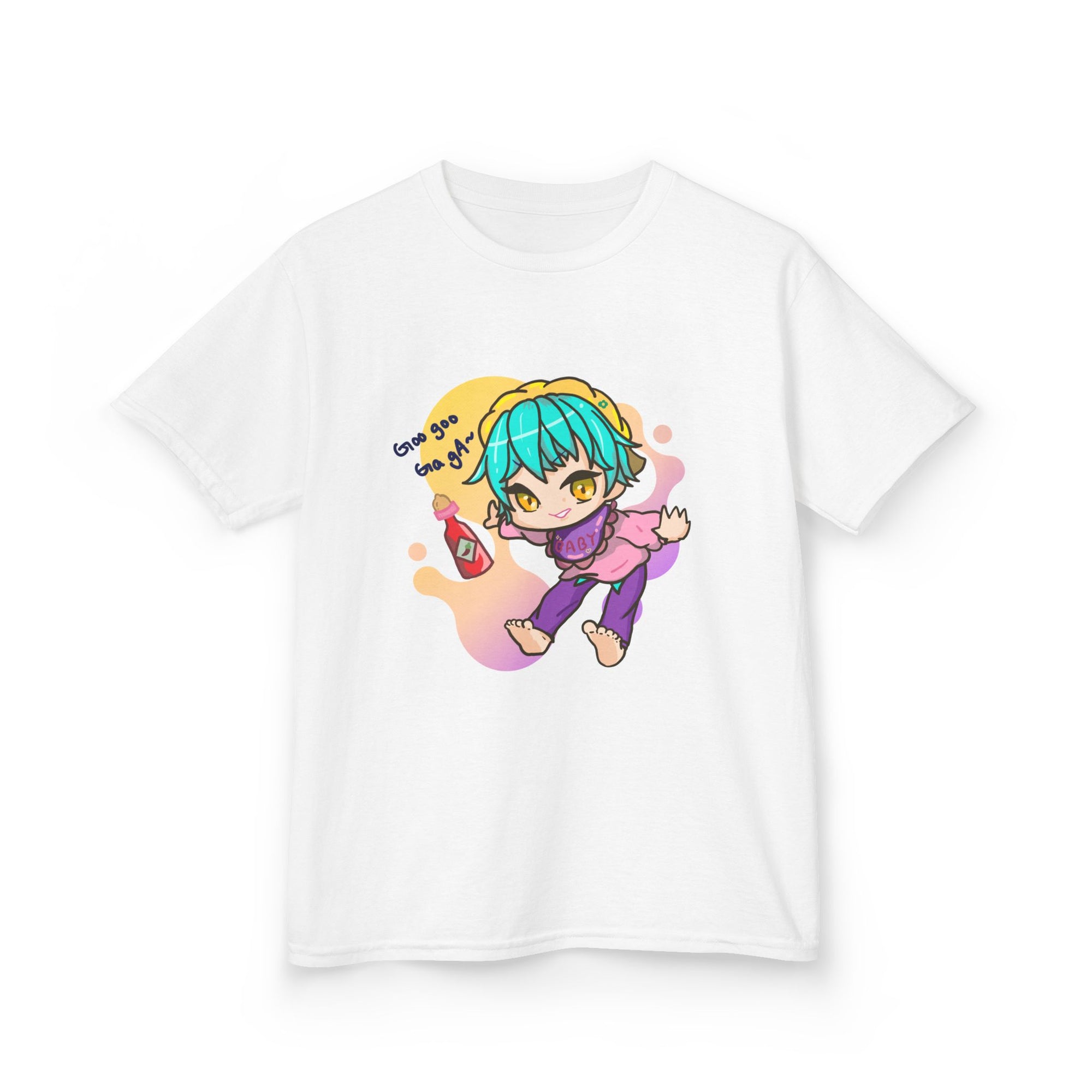 Kid Unisex Heavy Cotton Tee - Creative - KPop Demon Hunters - Saja boys -baby