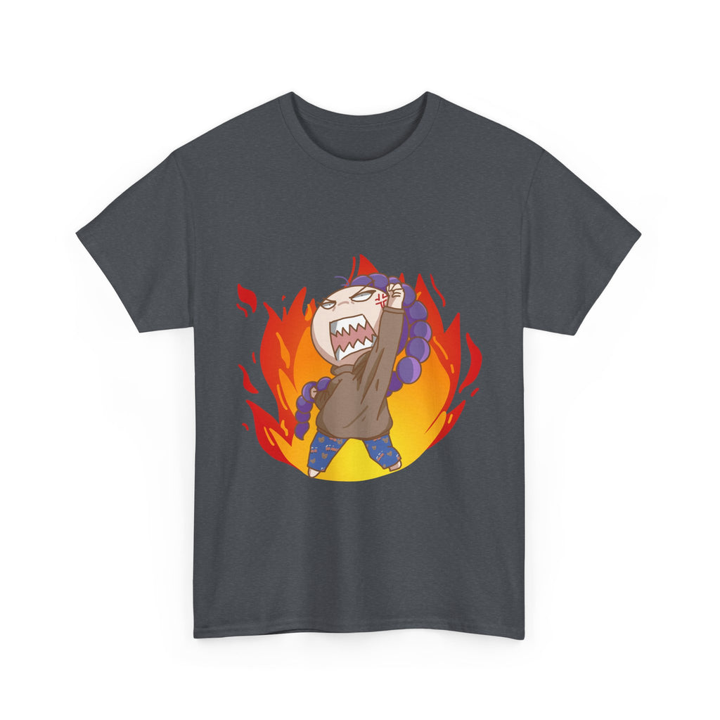 Unisex Heavy Cotton Tee - Creative - KPop Demon Hunters - Huntrix - Rumi