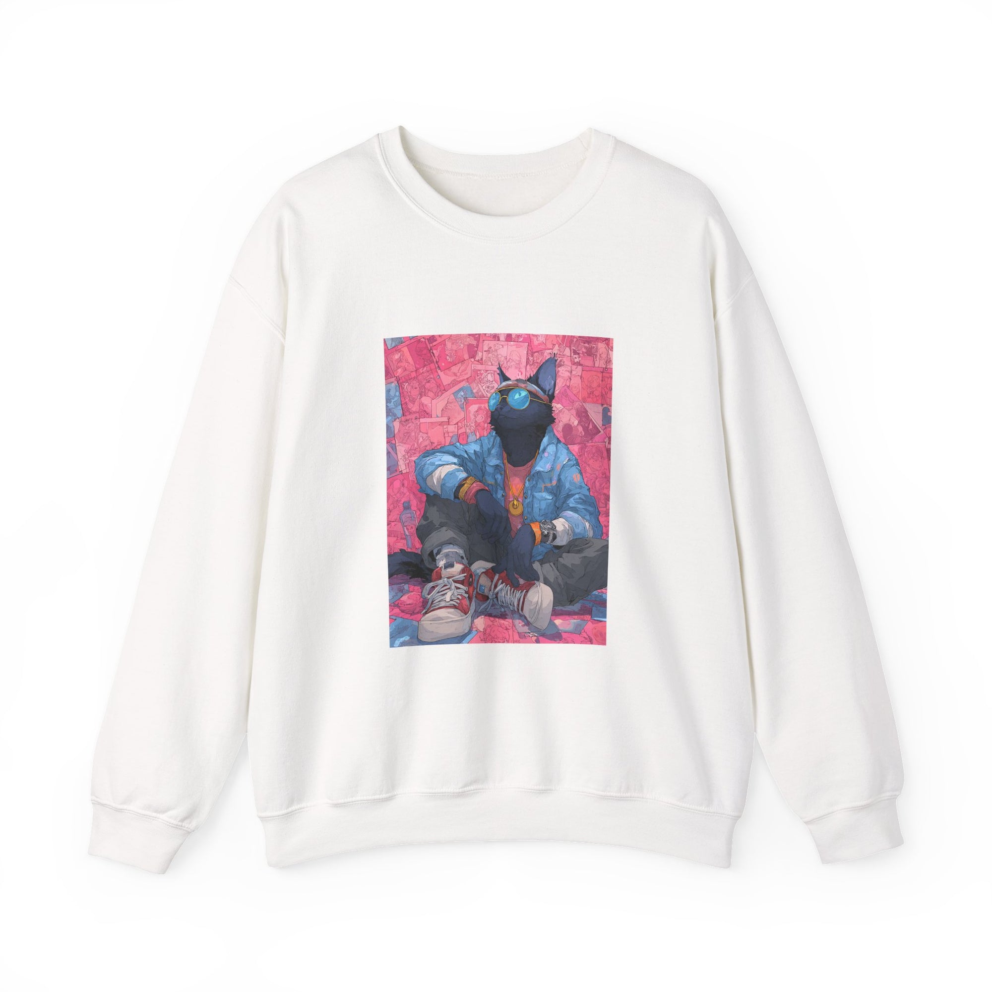 Unisex Heavy Blend™ Crewneck Sweatshirt - Creative - GCat - 0008