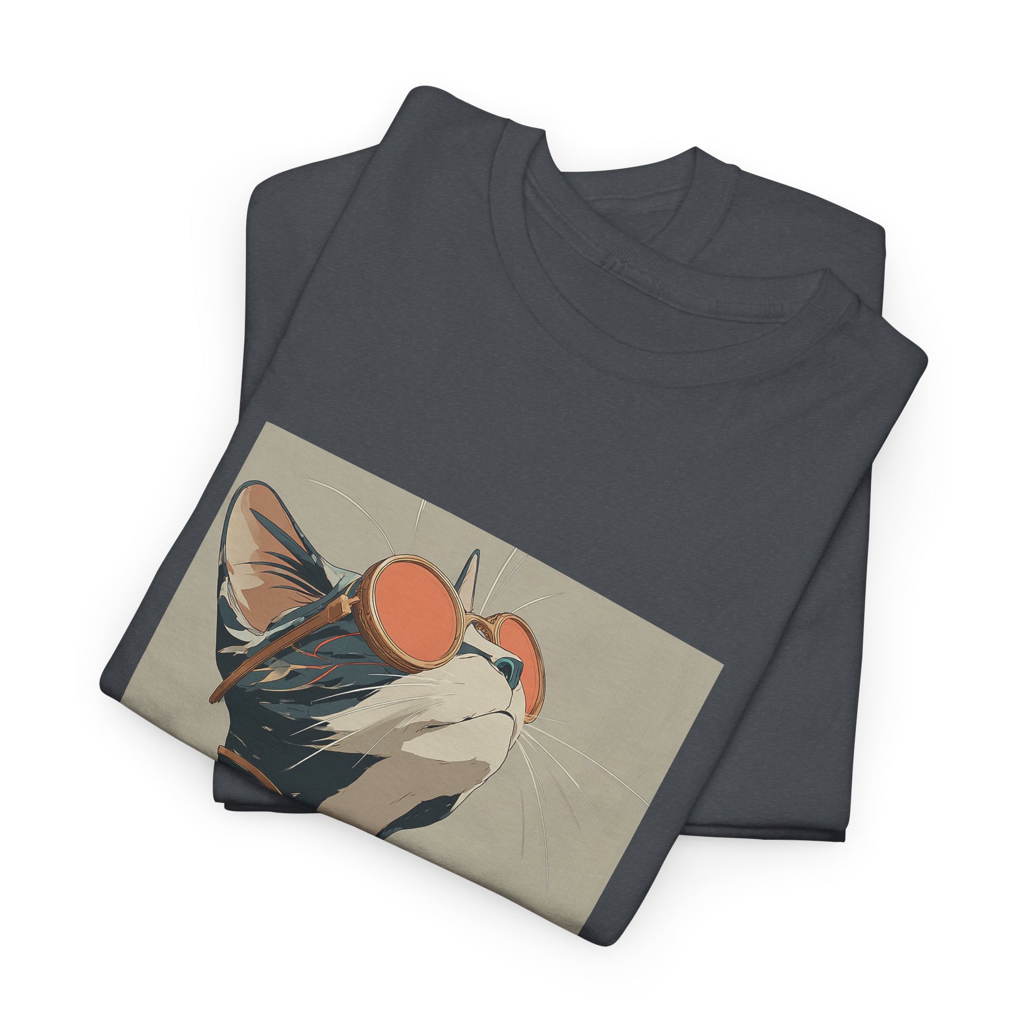 Unisex Heavy Cotton Tee - Creative - GCat - 0005