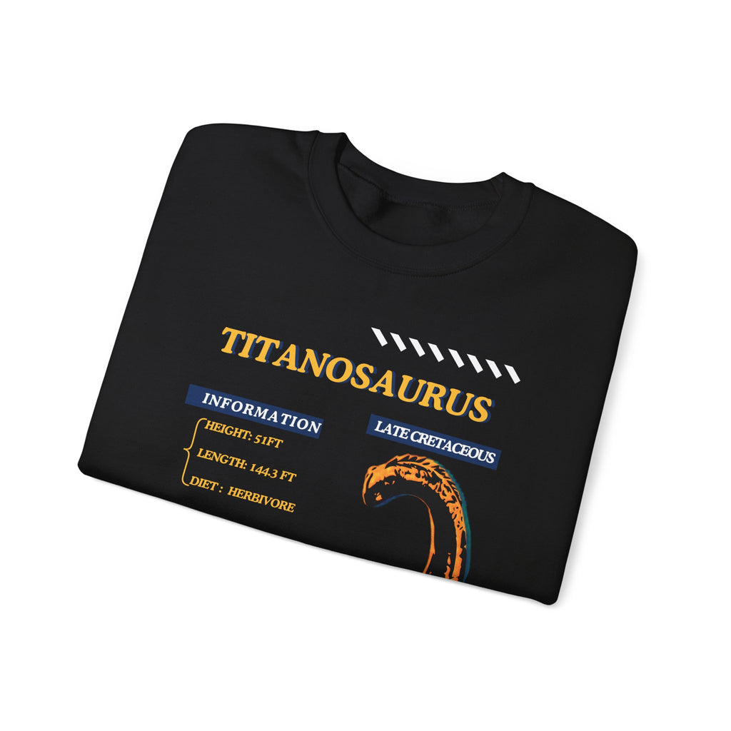 Unisex Heavy Blend™ Crewneck Sweatshirt - Jurassic - Titanosaurus