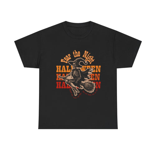 Halloween Unisex Heavy Cotton Tee - Fear the night