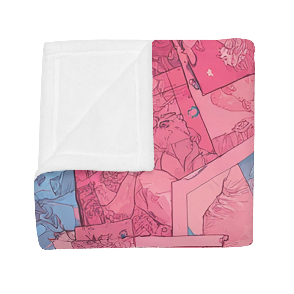 Cool Cat Fleece Blanket - Cozy Cat Lover Gift, Cat-Themed Home Decor, Stylish Pet Blankets, Quirky Gift for Cat Owners - Gcat - 0008