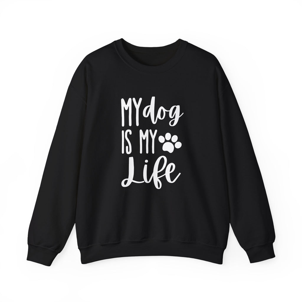 Unisex Heavy Blend™ Crewneck Sweatshirt - my dog is my life