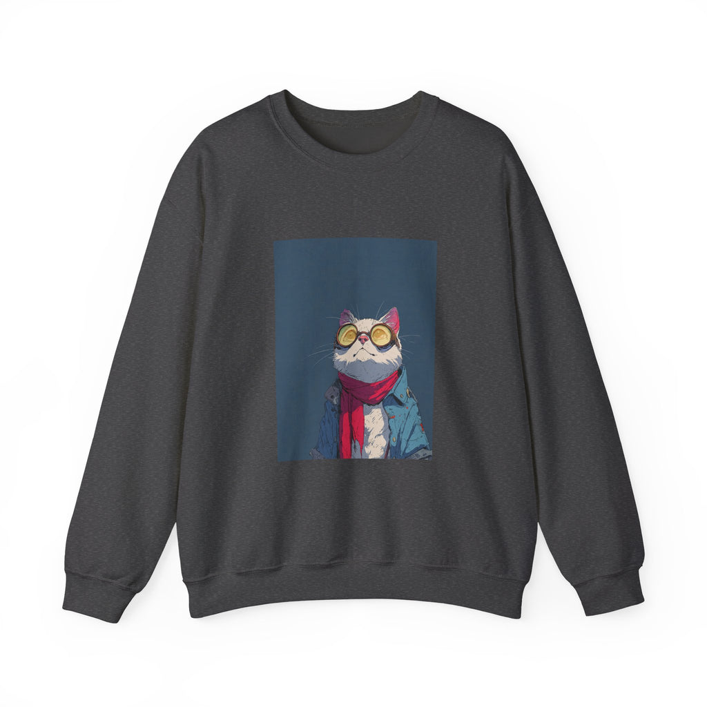 Unisex Heavy Blend™ Crewneck Sweatshirt - Creative - GCat - 0007